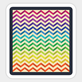 Wavy pattern Sticker